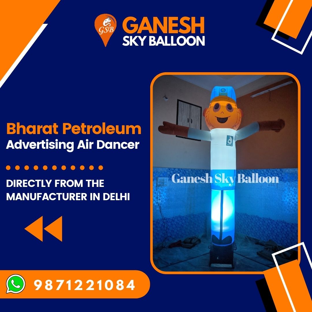 Bharat Petroleum Advertising Air Dancer